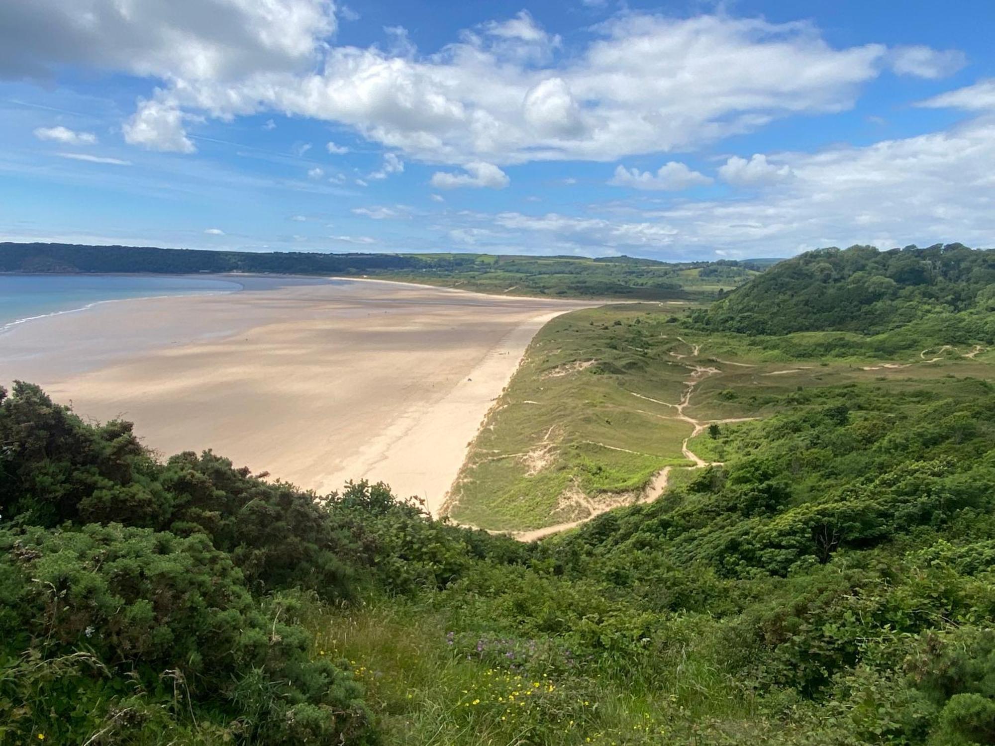 44 Gower Holiday Village Ty Gwyr Cosy 2 Bedroom Chalet Swansea Esterno foto